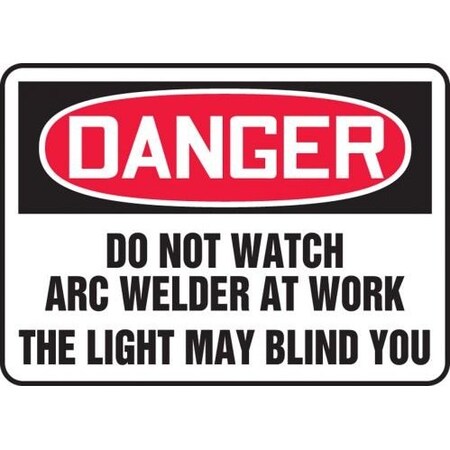 OSHA DANGER SAFETY SIGN DO NOT MWLD013XP